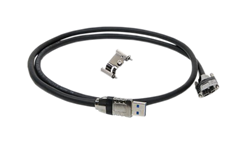 USB 3.1 잠금 케이블 (주조 금속 커넥터)