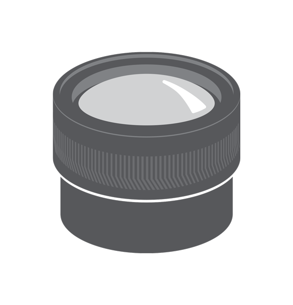 1x 현미경, 3-5µm, f/2.5 MWIR FPO 수동 베이어닛 렌즈(4214995)